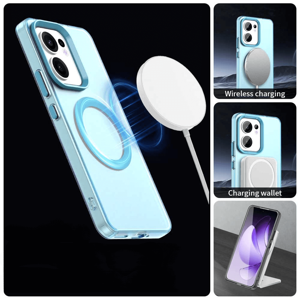 OPPO Reno13 F - Schützende Acryl-Handyhülle mit Magnet