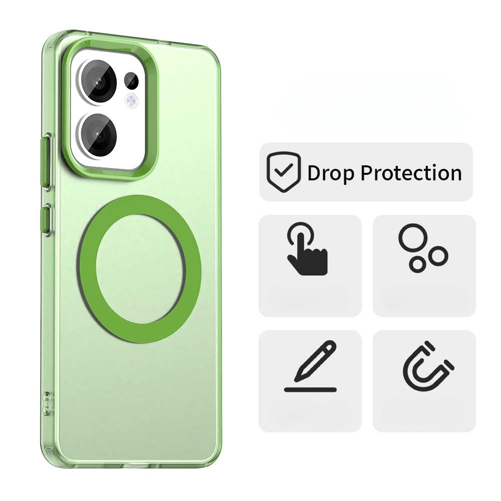 OPPO Reno13 F - Schützende Acryl-Handyhülle mit Magnet