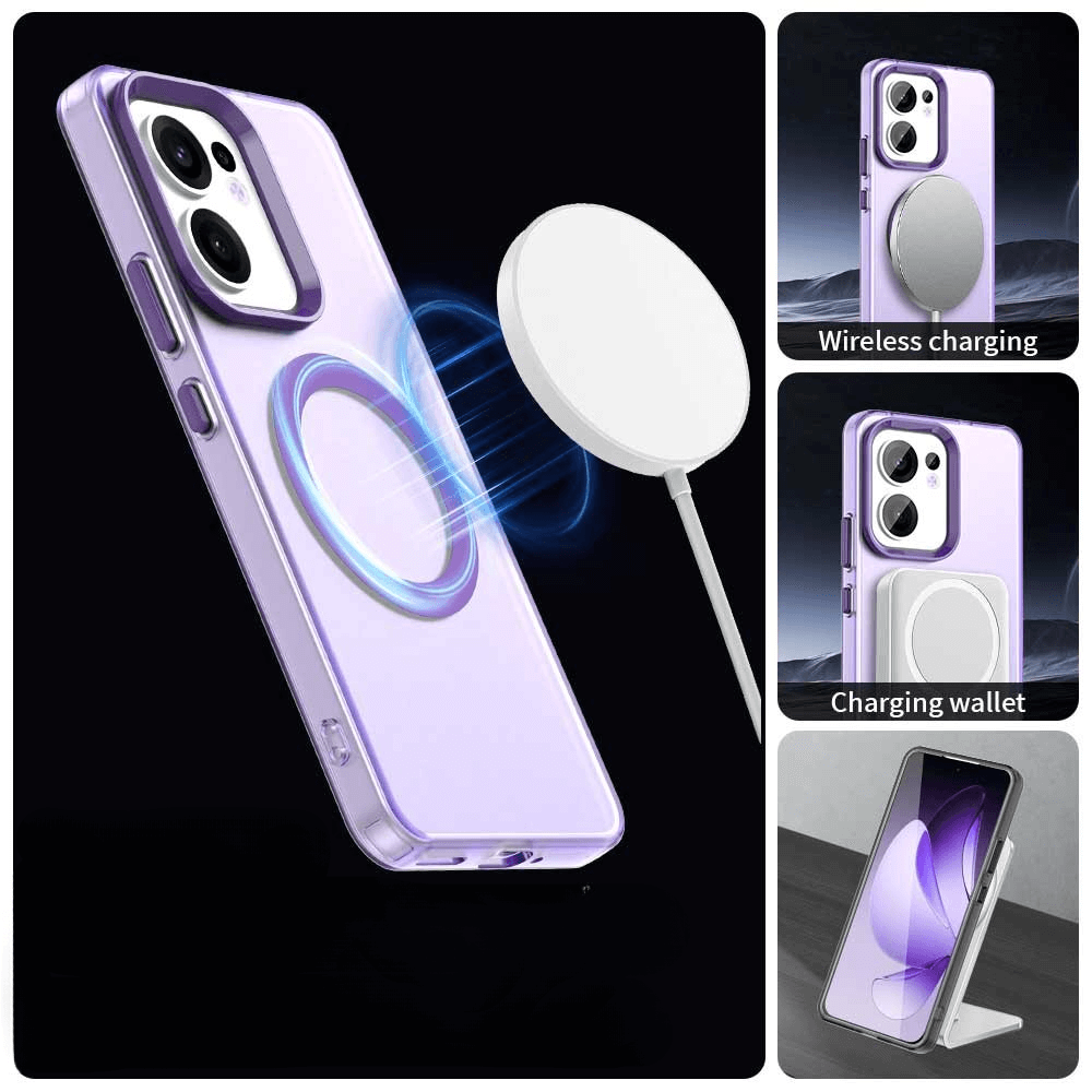 OPPO Reno13 F - Schützende Acryl-Handyhülle mit Magnet