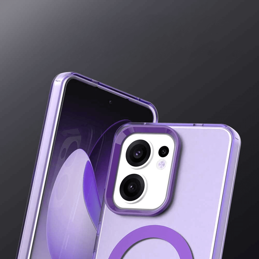 OPPO Reno13 F - Schützende Acryl-Handyhülle mit Magnet