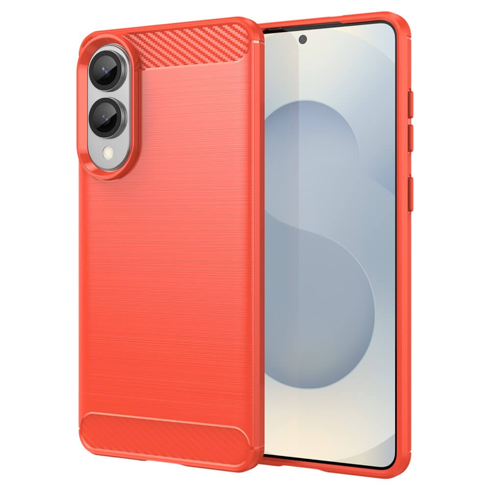 Galaxy S25 Edge - Metal Carbon Look Case