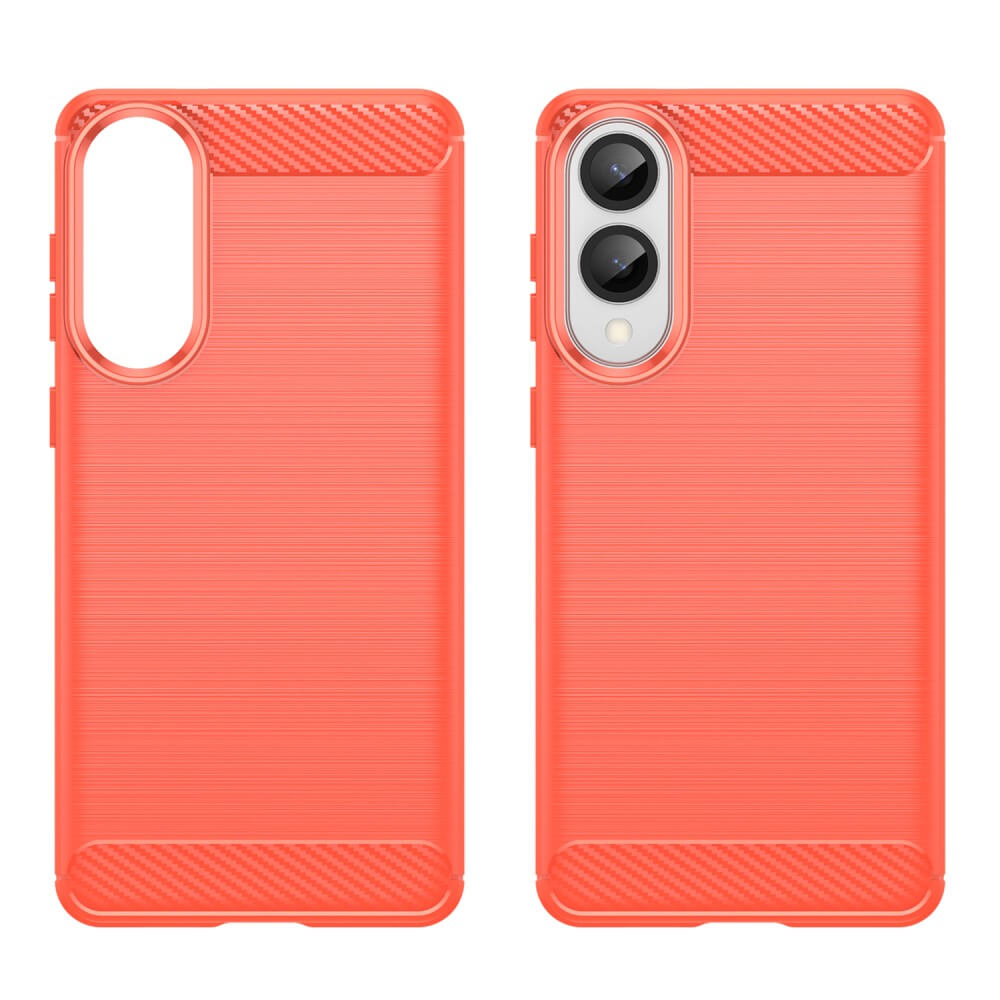 Galaxy S25 Edge - Metal Carbon Look Case