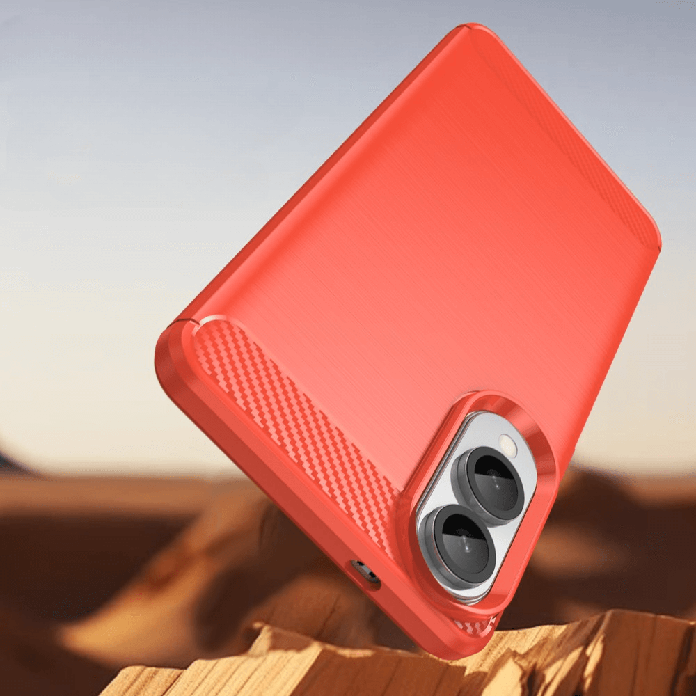 Galaxy S25 Edge - Metal Carbon Look Case