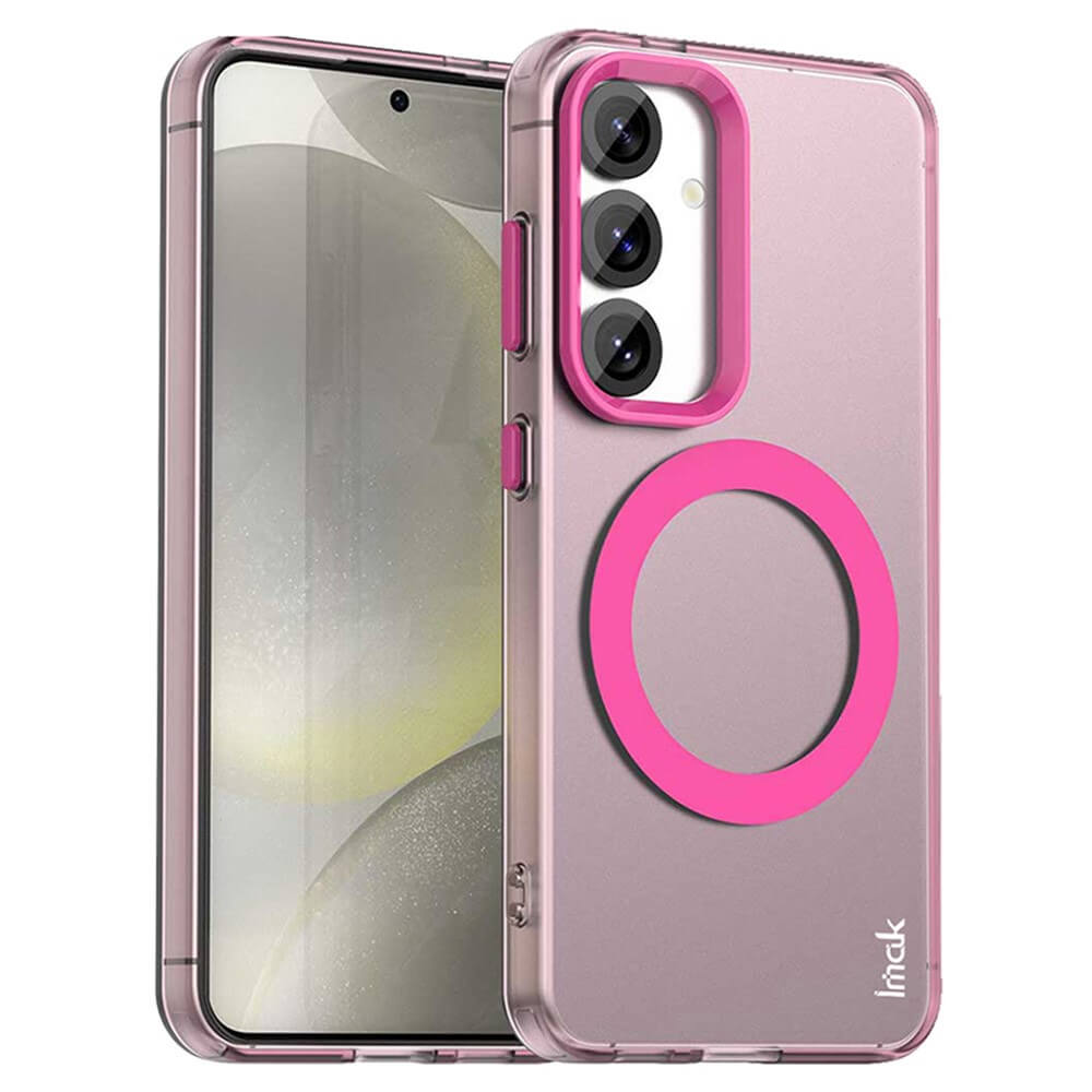 Galaxy S25 - IMAK Schützende Acryl-Handyhülle mit Magnet