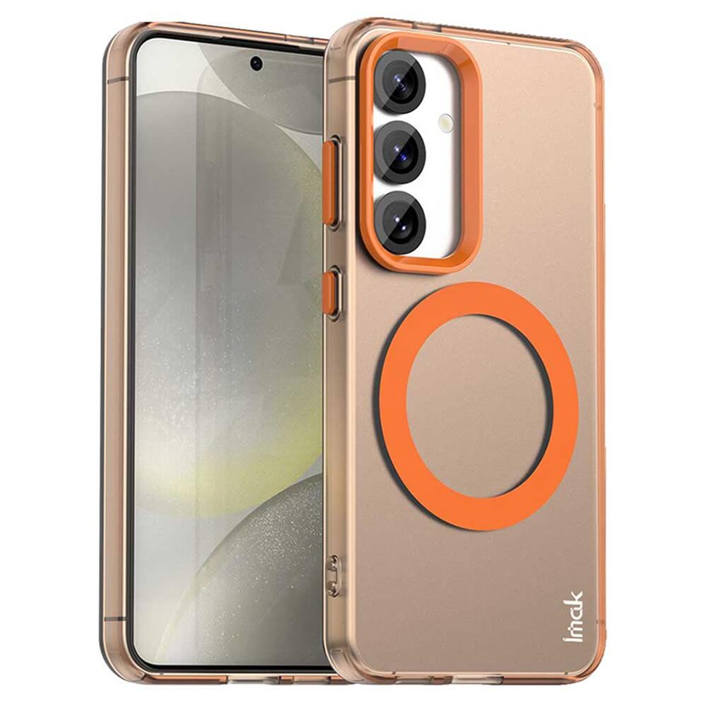 Galaxy S25 - IMAK Schützende Acryl-Handyhülle mit Magnet