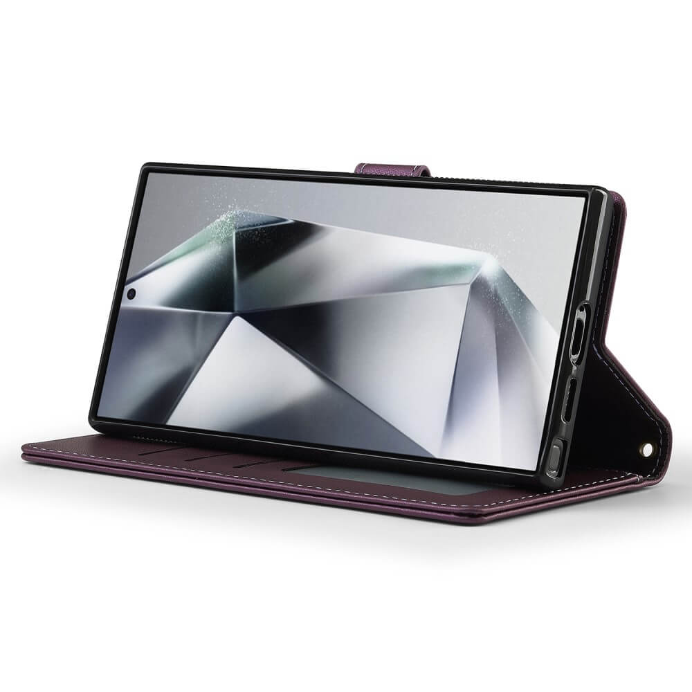 Galaxy S25 Ultra - LC.IMEEKE série L2 Portefeuille et étui