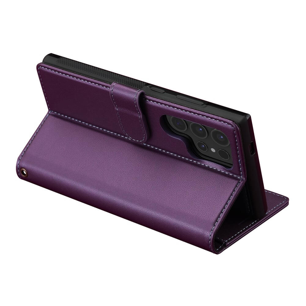 Galaxy S25 Ultra - LC.IMEEKE série L2 Portefeuille et étui