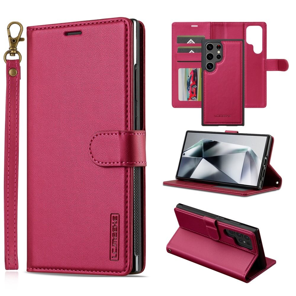 Galaxy S25 Ultra - LC.IMEEKE série L2 Portefeuille et étui