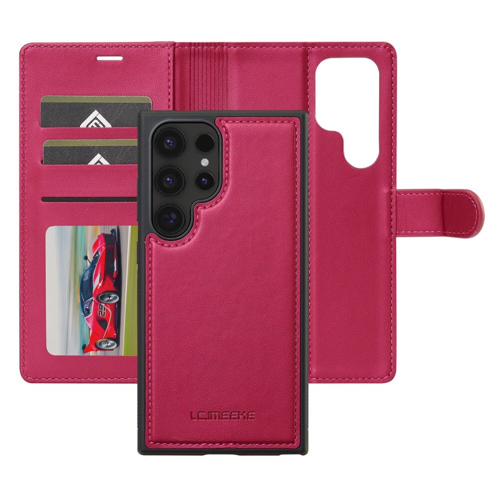 Galaxy S25 Ultra - LC.IMEEKE série L2 Portefeuille et étui