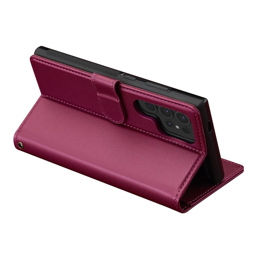 Galaxy S25 Ultra - LC.IMEEKE série L2 Portefeuille et étui