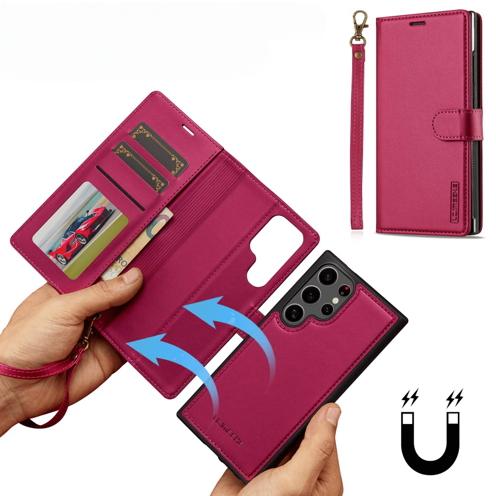 Galaxy S25 Ultra - LC.IMEEKE série L2 Portefeuille et étui