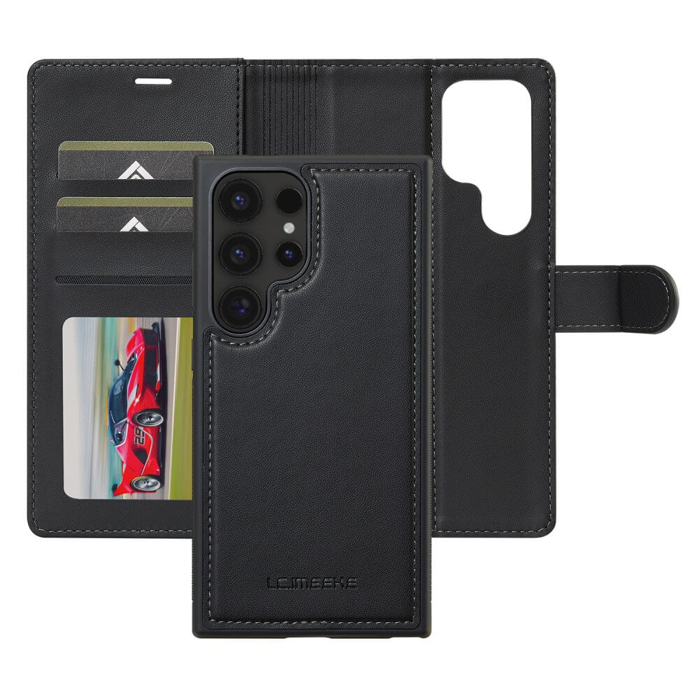 Galaxy S25 Ultra - LC.IMEEKE série L2 Portefeuille et étui