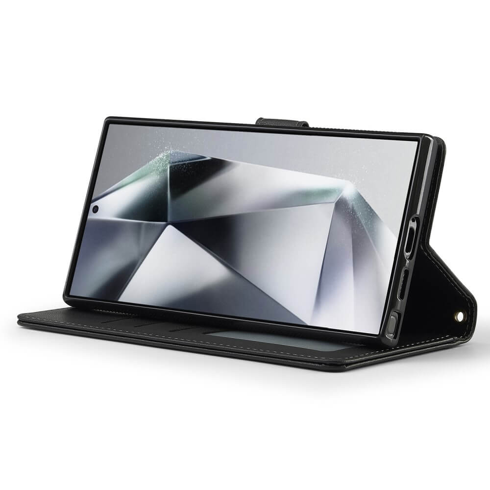 Galaxy S25 Ultra - LC.IMEEKE série L2 Portefeuille et étui