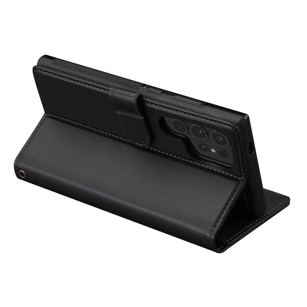 Galaxy S25 Ultra - LC.IMEEKE série L2 Portefeuille et étui