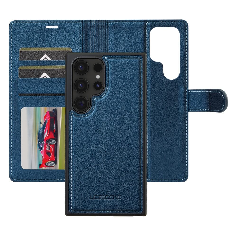 Galaxy S25 Ultra - LC.IMEEKE série L2 Portefeuille et étui