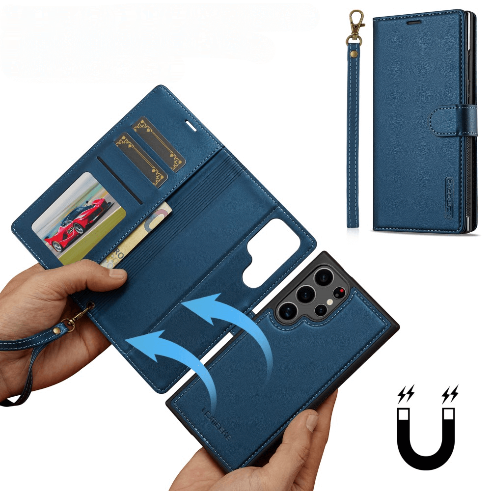 Galaxy S25 Ultra - LC.IMEEKE série L2 Portefeuille et étui