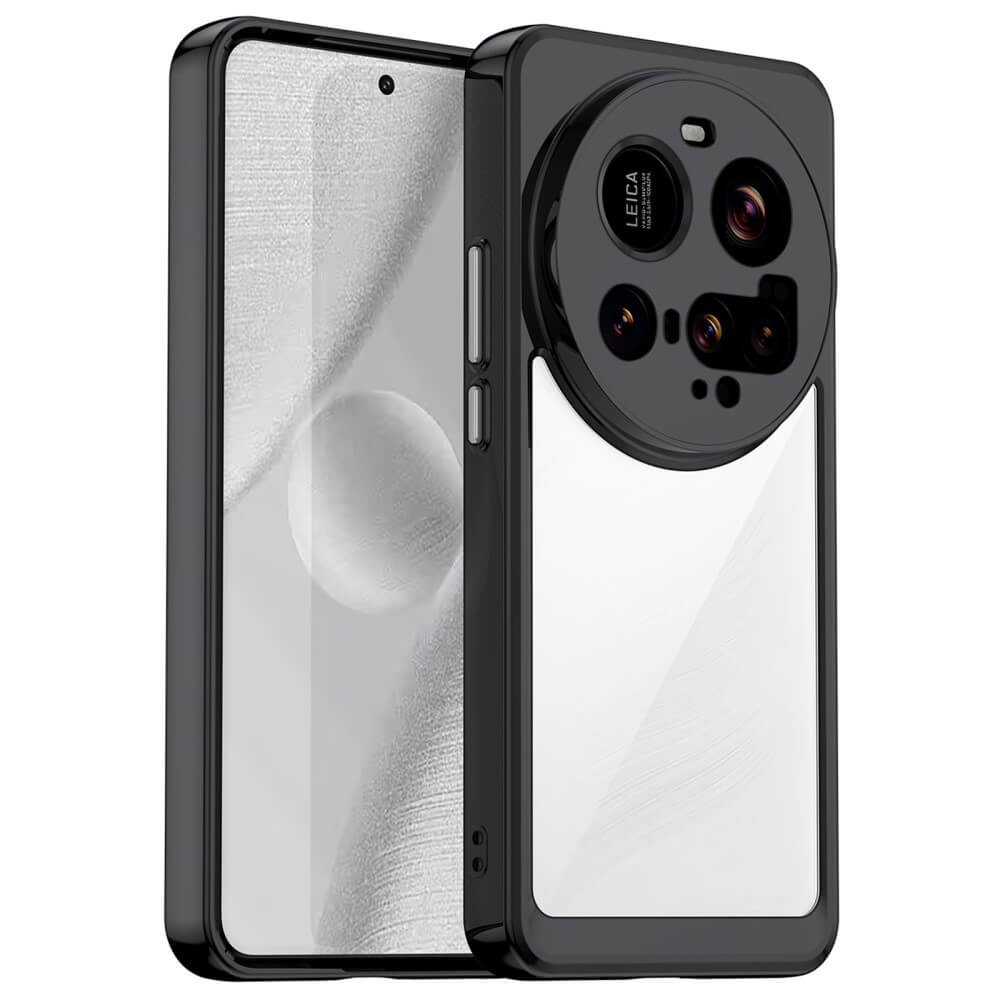Xiaomi 15 Ultra - Coque acrylique protective avec bords surélevé