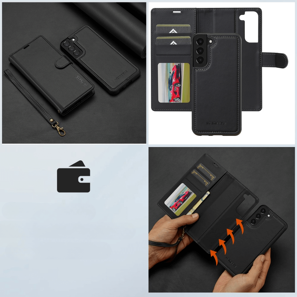 Galaxy S25+ Plus - LC.IMEEKE série L2 Portefeuille et étui