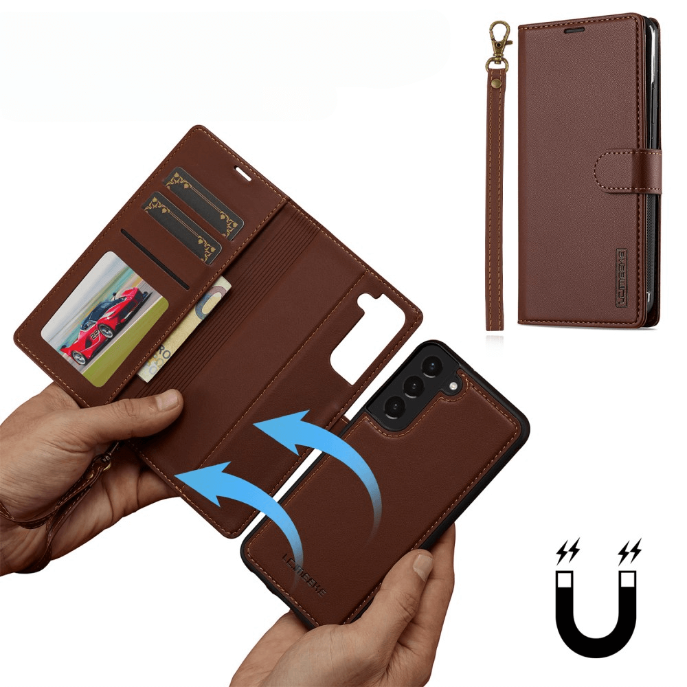 Galaxy S25+ Plus - LC.IMEEKE série L2 Portefeuille et étui