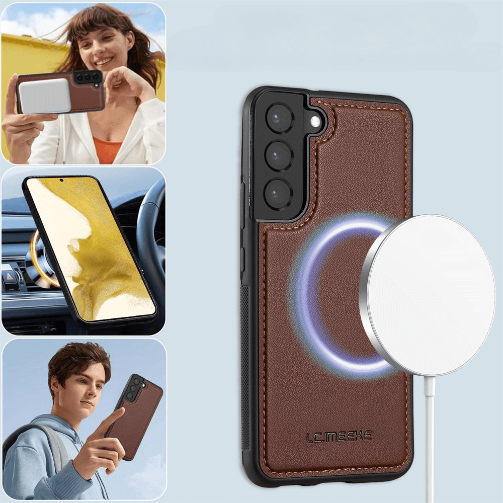 Galaxy S25+ Plus - LC.IMEEKE série L2 Portefeuille et étui