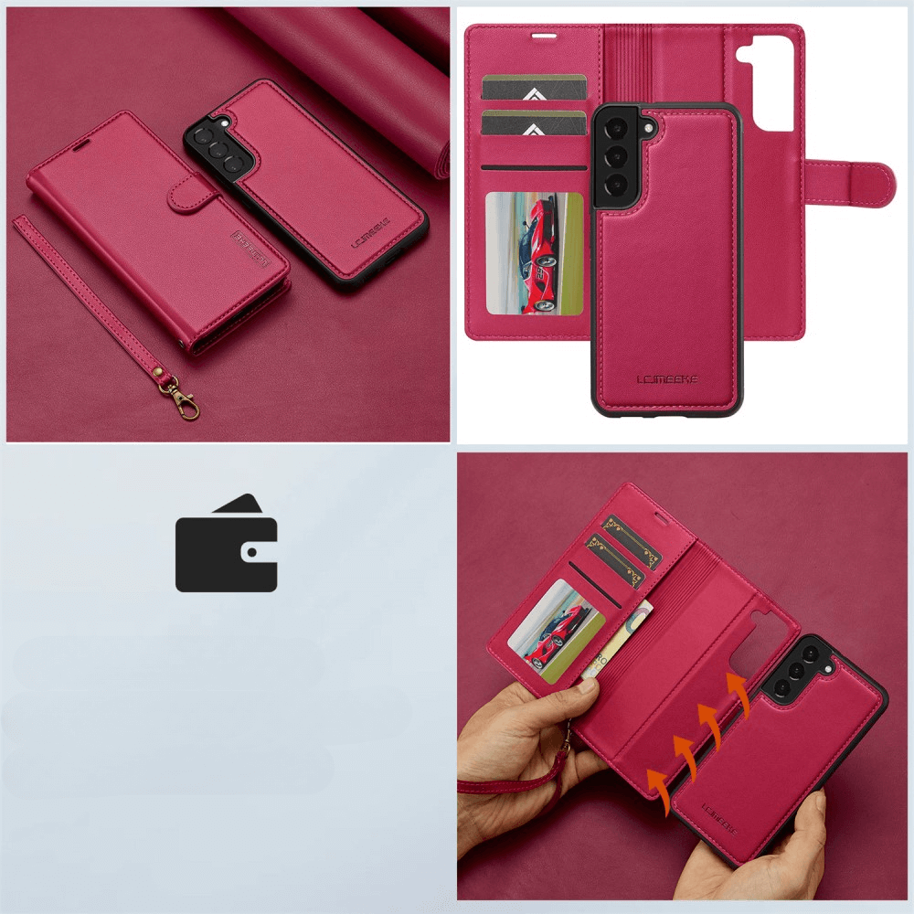Galaxy S25+ Plus - LC.IMEEKE série L2 Portefeuille et étui