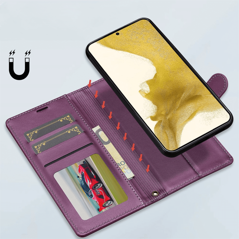 Galaxy S25+ Plus - LC.IMEEKE série L2 Portefeuille et étui