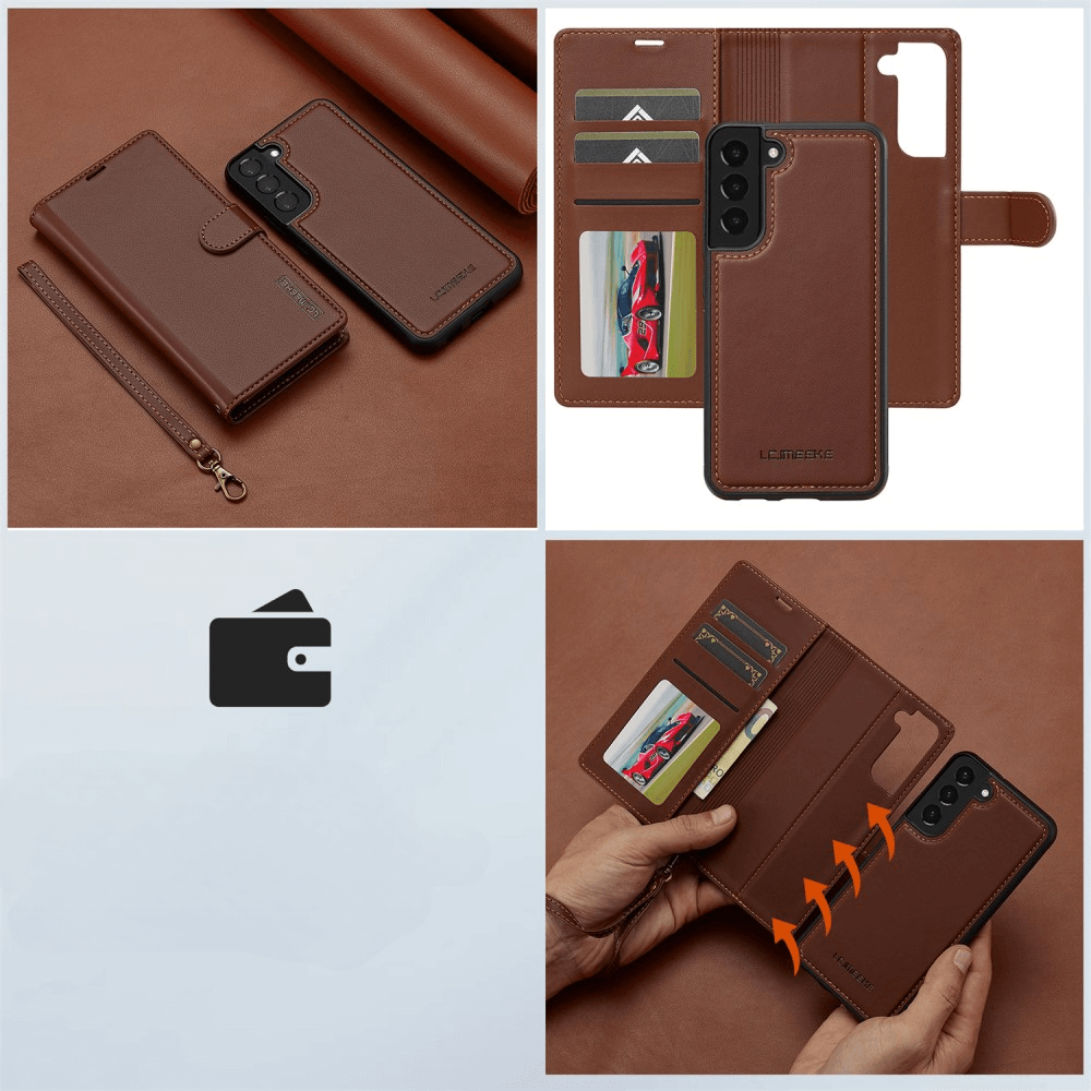 Galaxy S25 - LC.IMEEKE L2 Serie Brieftasche und Hülle