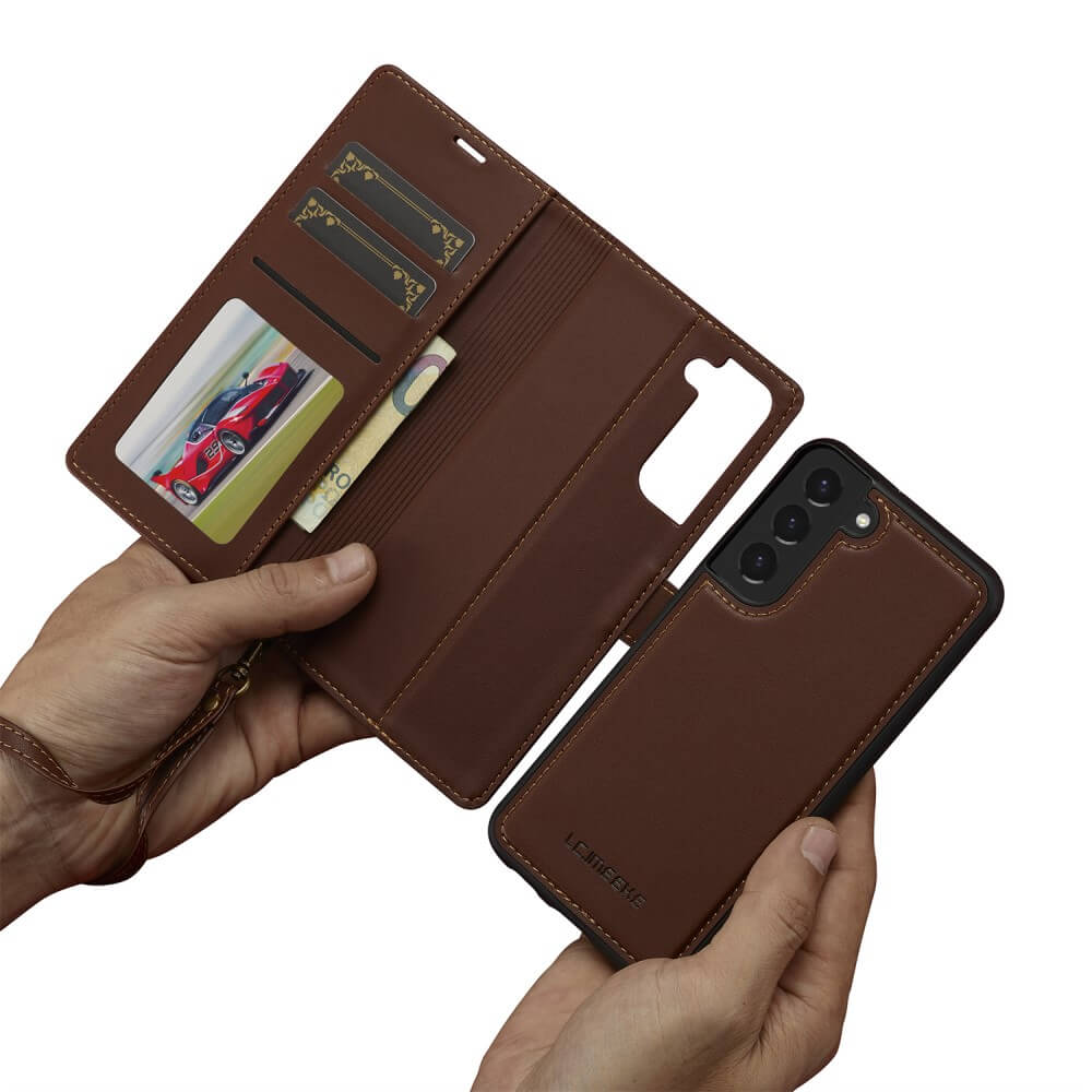 Galaxy S25 - LC.IMEEKE L2 Serie Brieftasche und Hülle