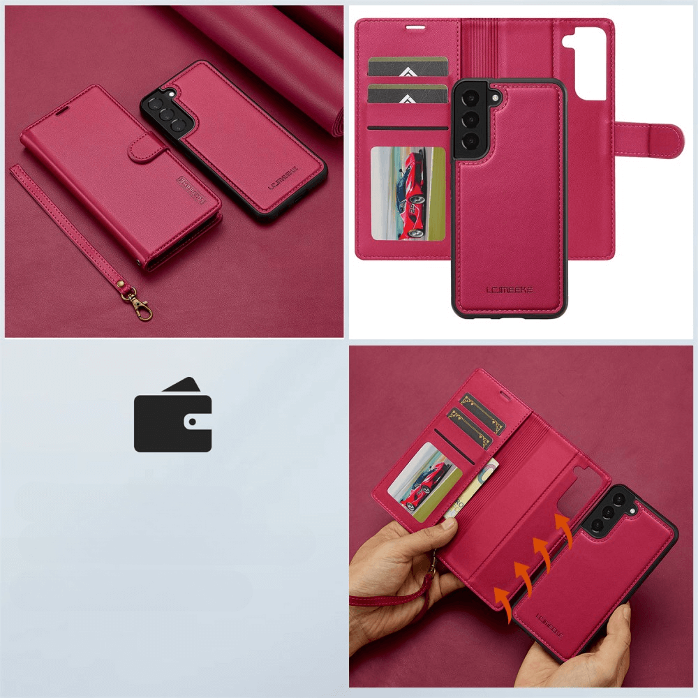 Galaxy S25 - LC.IMEEKE L2 Serie Brieftasche und Hülle