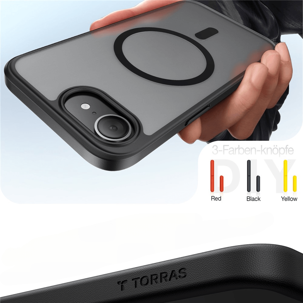iPhone 17e / 16e - TORRAS Guardian-Mag Series