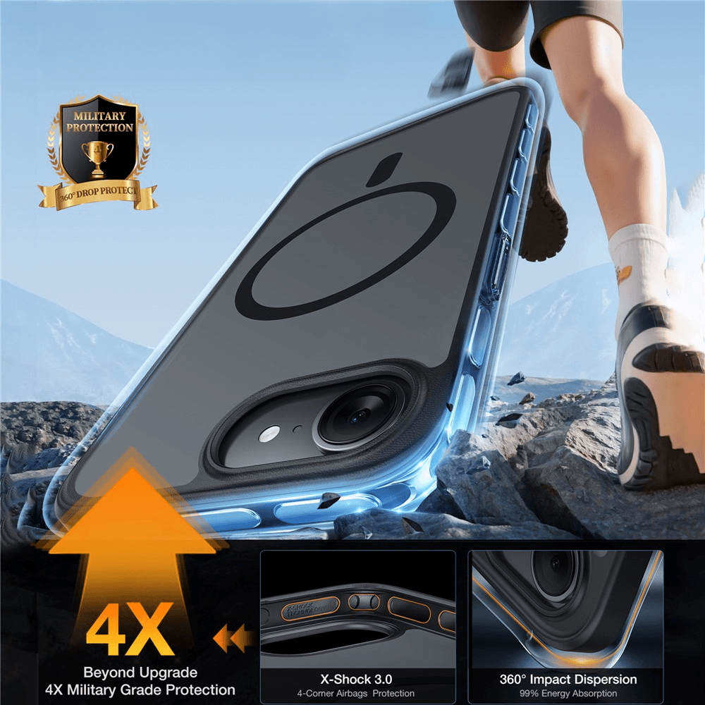 iPhone 17e / 16e - TORRAS Guardian-Mag Series