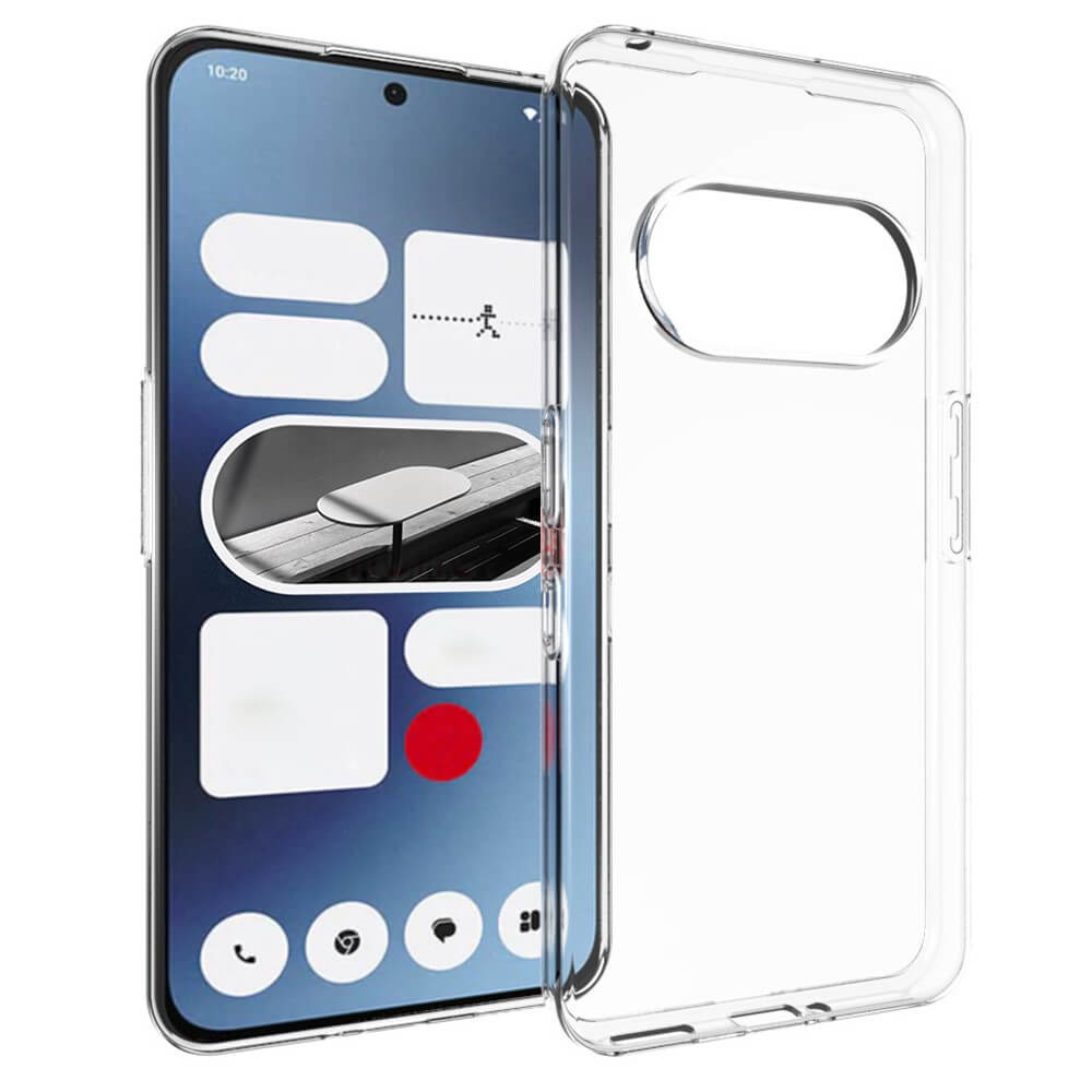Nothing Phone (3a) - Silikon Gummi Case transparent