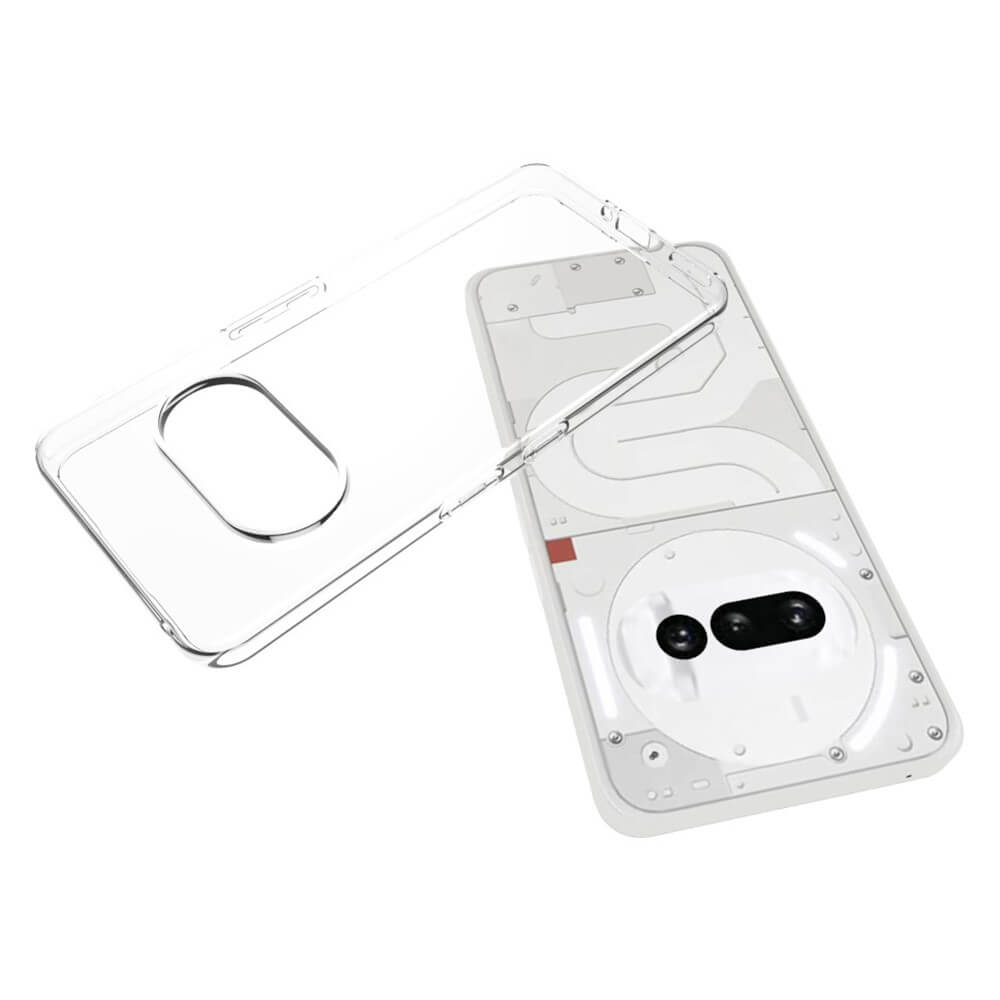 Nothing Phone (3a) - Silikon Gummi Case transparent