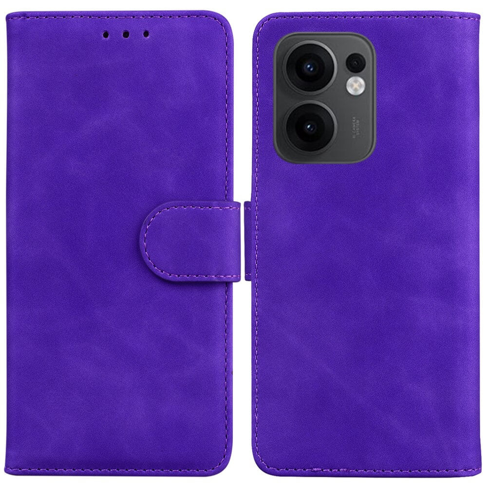 OPPO Reno13 F - Solide Leder Etui Hülle