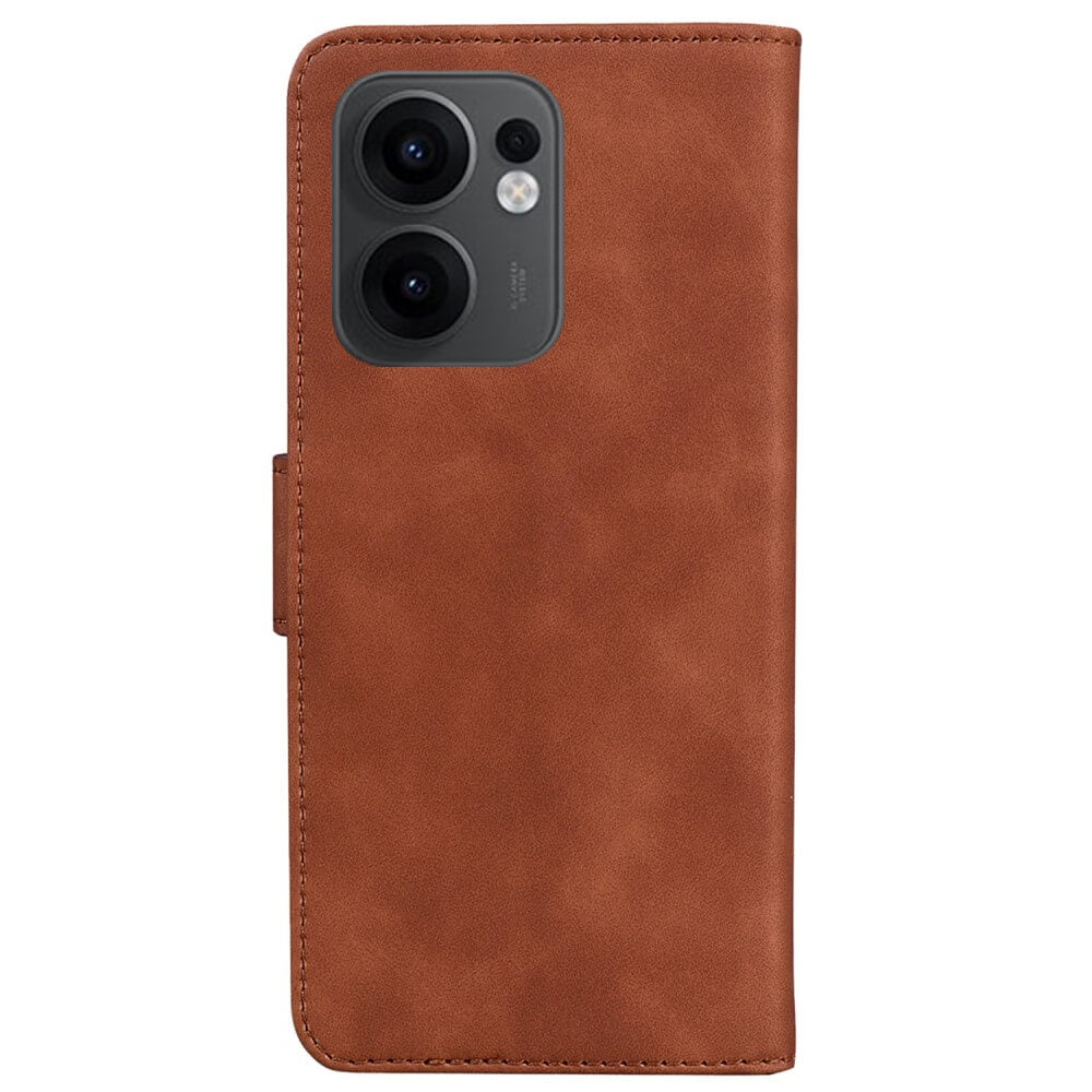 OPPO Reno13 F - Solide Leder Etui Hülle