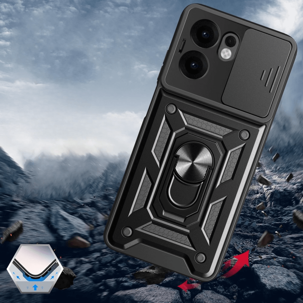 OPPO Reno13 F - Armor Case mit Kickstand