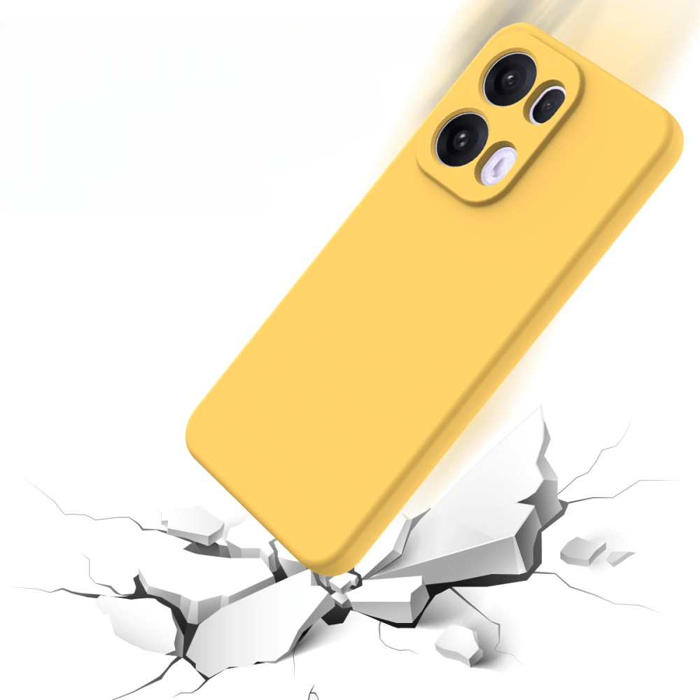 OPPO Reno13 Pro - Silikon Gummi Hülle mit Riemen