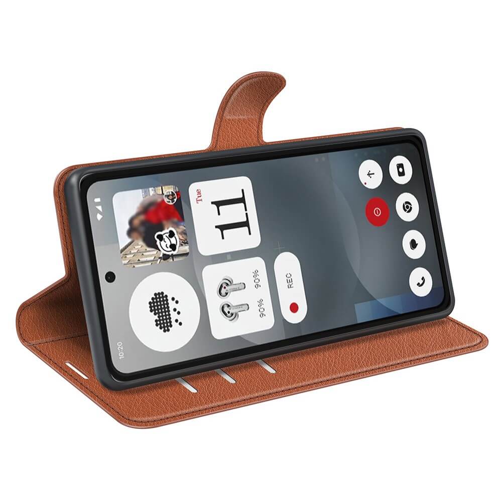 Nothing Phone (3a) - Custodia in ecopelle