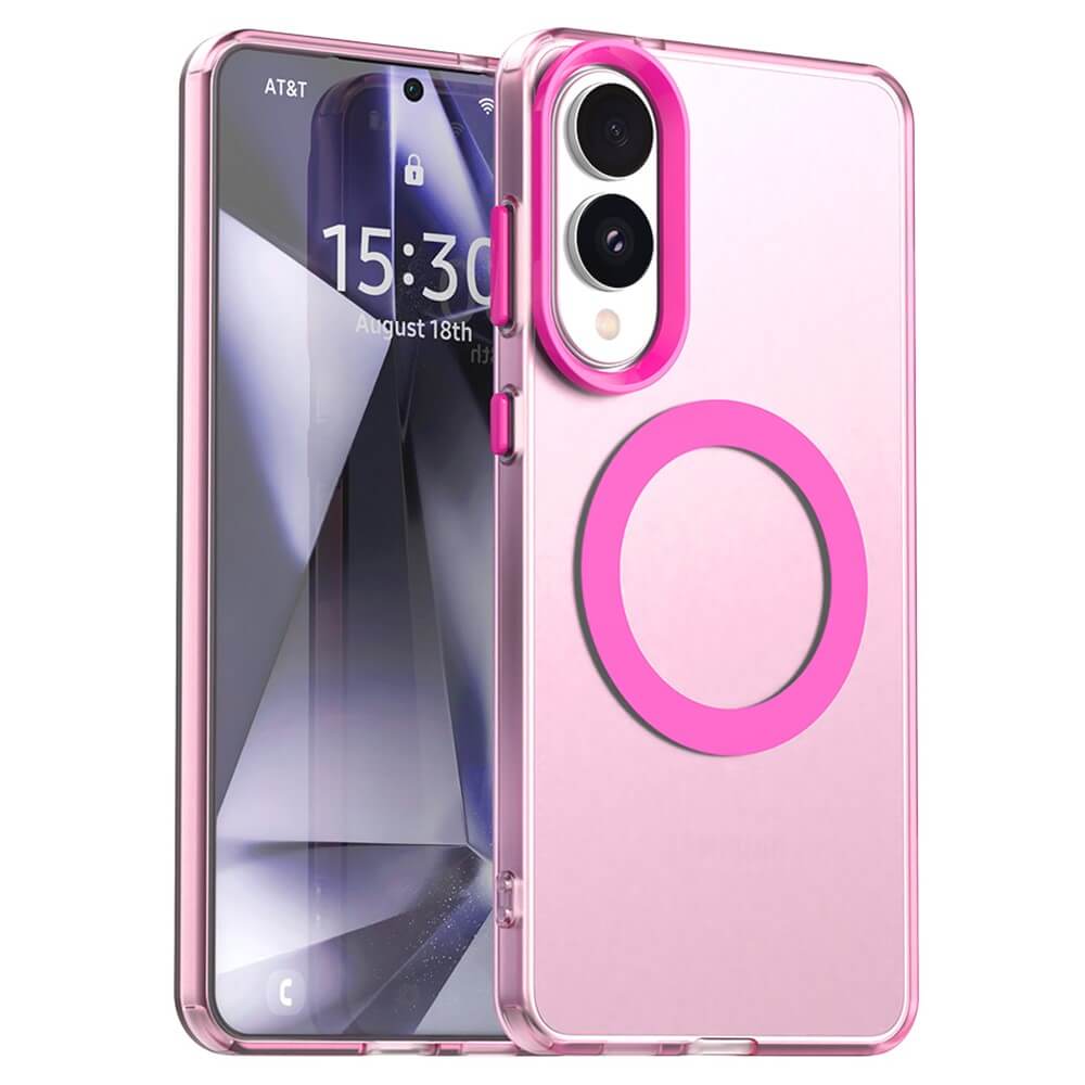 Galaxy S25 Edge - Protective Acrylic Phone Case with Magnet