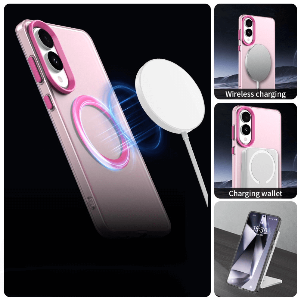 Galaxy S25 Edge - Protective Acrylic Phone Case with Magnet