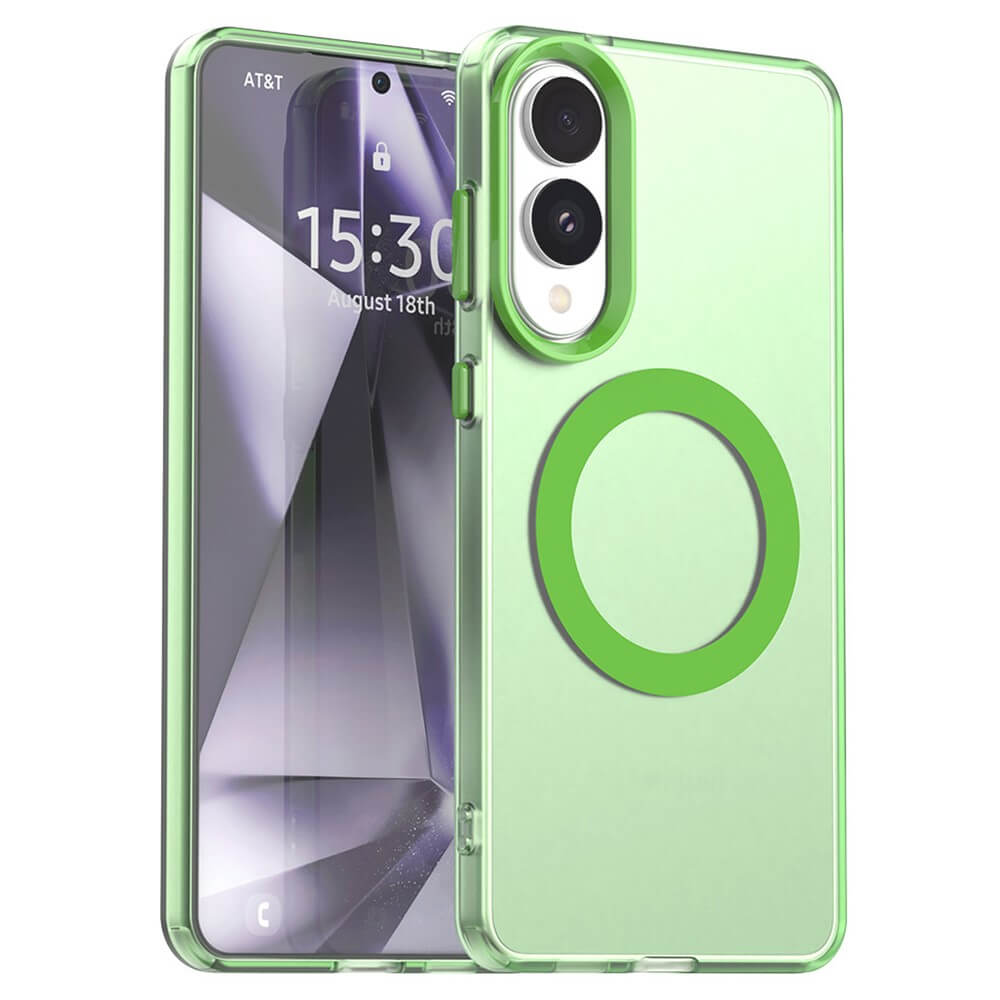 Galaxy S25 Edge - Protective Acrylic Phone Case with Magnet