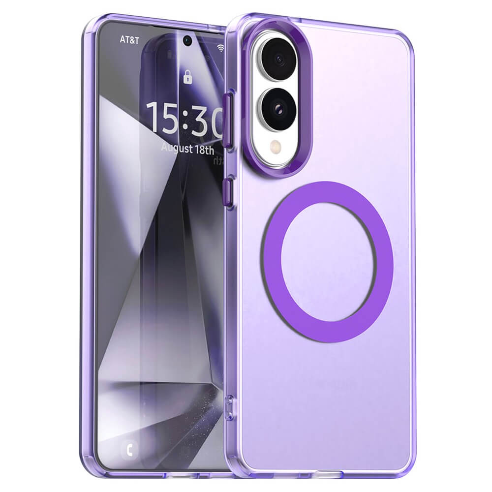 Galaxy S25 Edge - Protective Acrylic Phone Case with Magnet