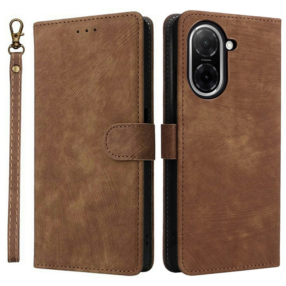 Xiaomi Redmi A5 / Poco C71 - Ledertasche mit RFID Blocker