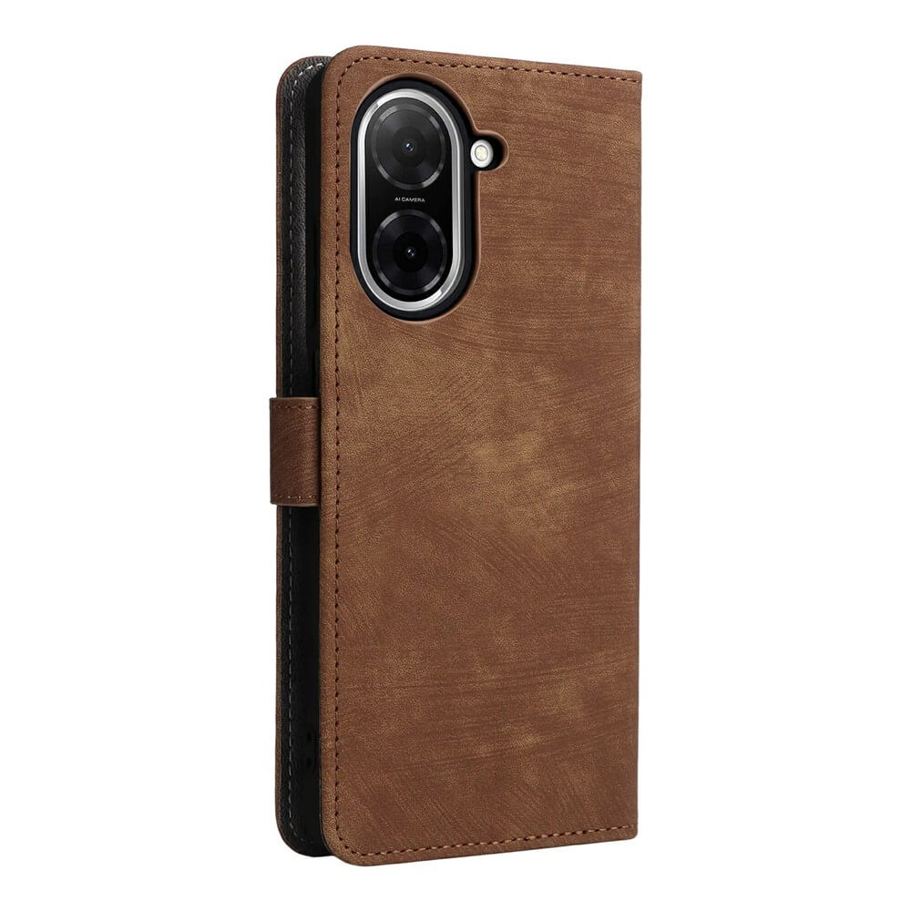 Xiaomi Redmi A5 / Poco C71 - Ledertasche mit RFID Blocker