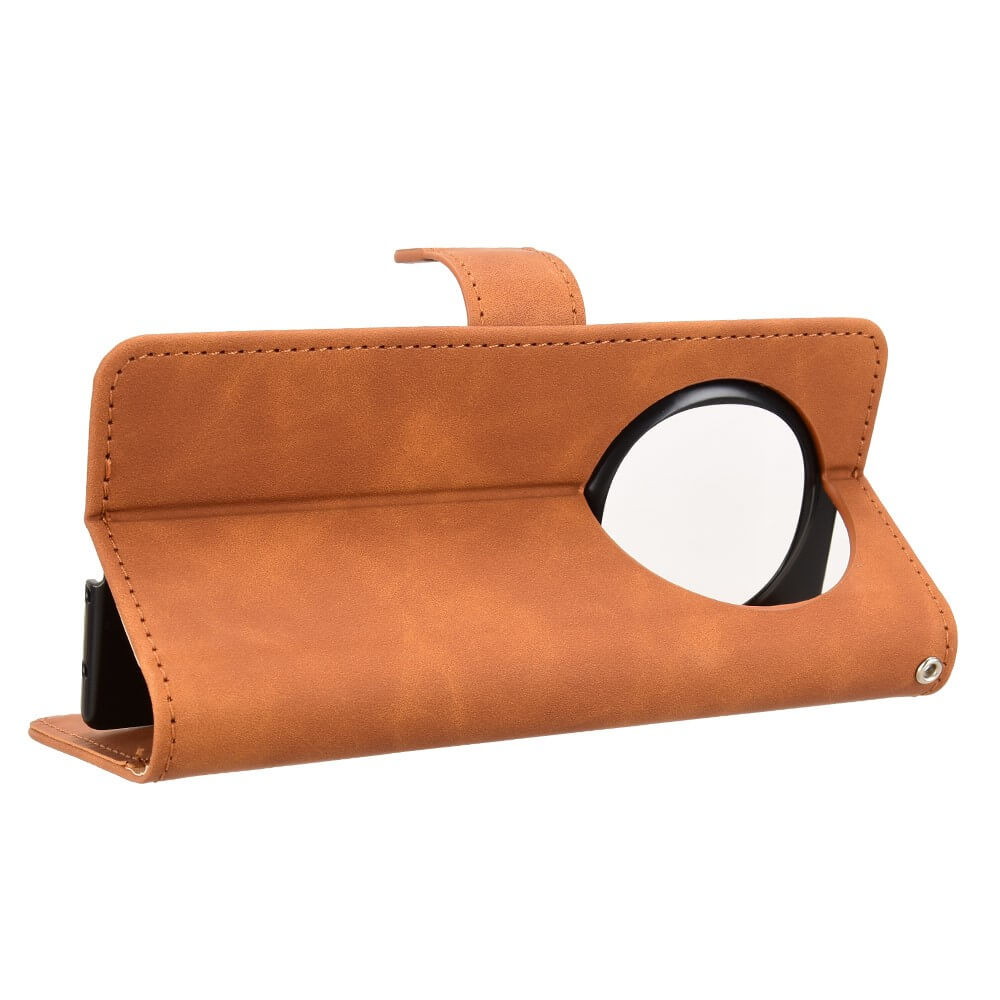 OPPO Find N5 - Custodia solida in ecopelle