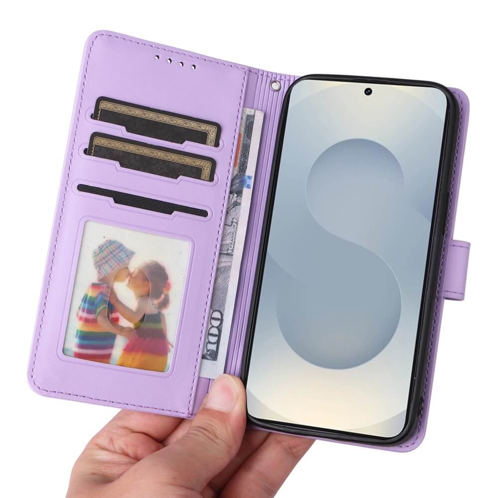 Galaxy S25 Edge - Teilbare Brieftasche 2-in-1 Handyhülle