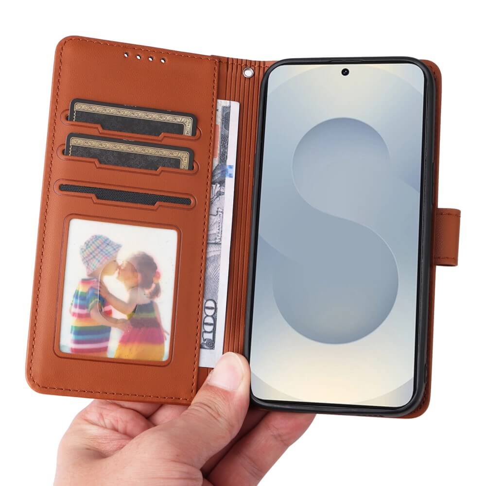 Galaxy S25 Edge - Teilbare Brieftasche 2-in-1 Handyhülle