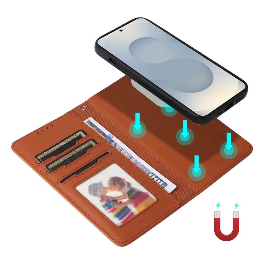 Galaxy S25 Edge - Teilbare Brieftasche 2-in-1 Handyhülle
