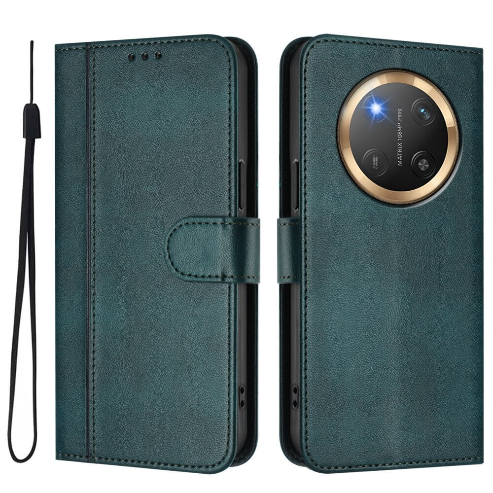HONOR Magic7 Lite - Custodia in pelle scamosciata dal design vintage
