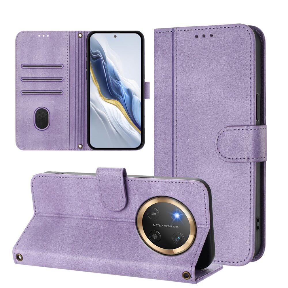 HONOR Magic7 Lite - Custodia in pelle scamosciata dal design vintage